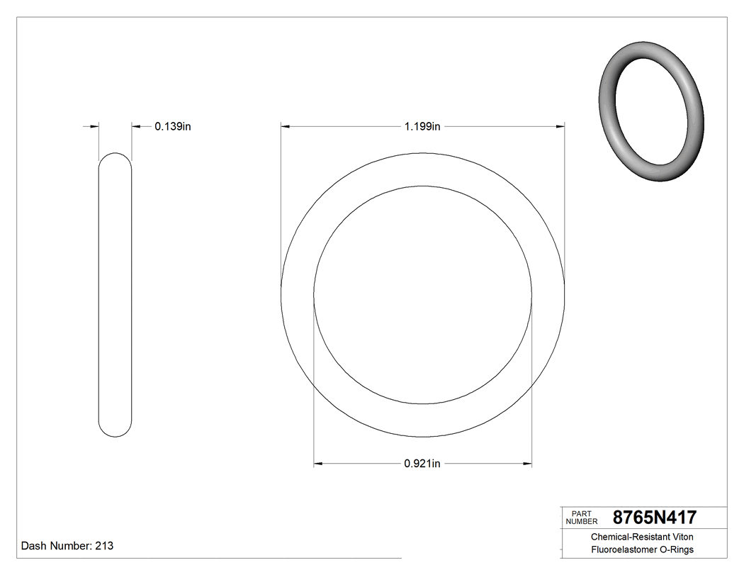 Technical drawing - 8765N41